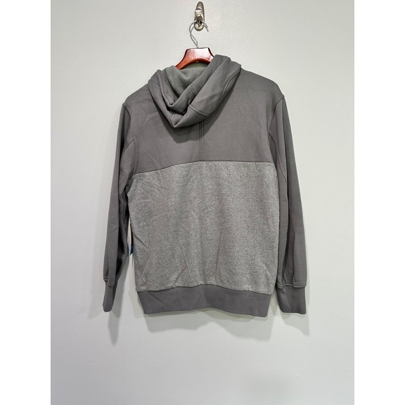 Hoka Utility Wool Hoodie Mens Medium Gray Pullover Hooded‎ Sweatshirt NWT - Picture 6 of 6